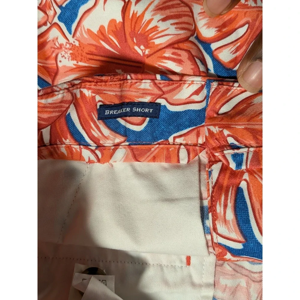 Vineyard‎ Vines Men's Pink Hawaiian Floral Print Breaker Short Size 32x7